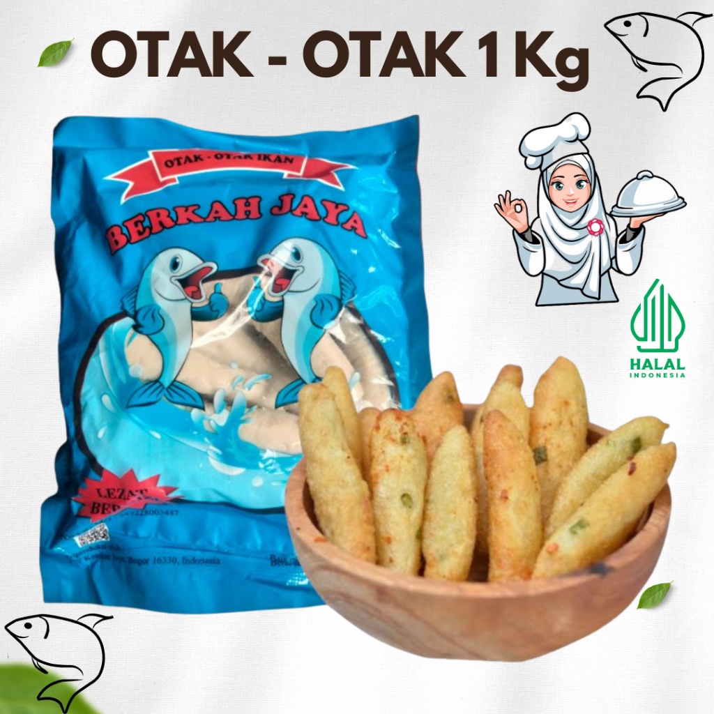 

Otak Otak Berkah Jaya 1 KG isi 50 Dijamin Paling Enak !!