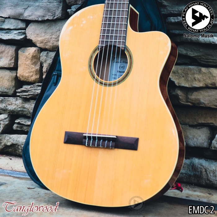 GITAR AKUSTIK ELEKTRIK KLASIK NYLON TANGLEWOOD EMDC 2 ORIGINAL