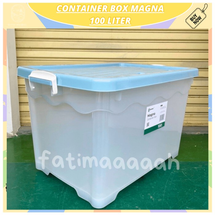 Kontainer Box Transparan 100 Liter Magna Gessler Container Box