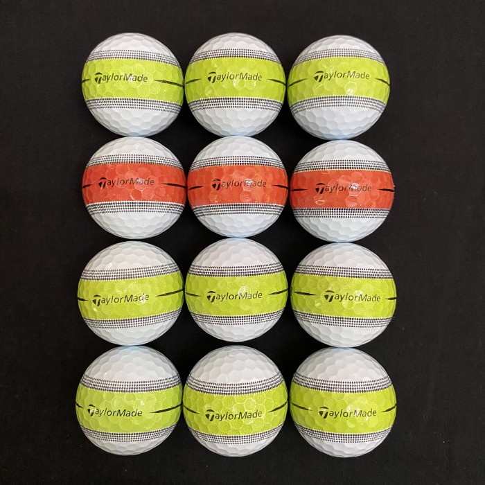 Bola golf second bekas Taylormade motif