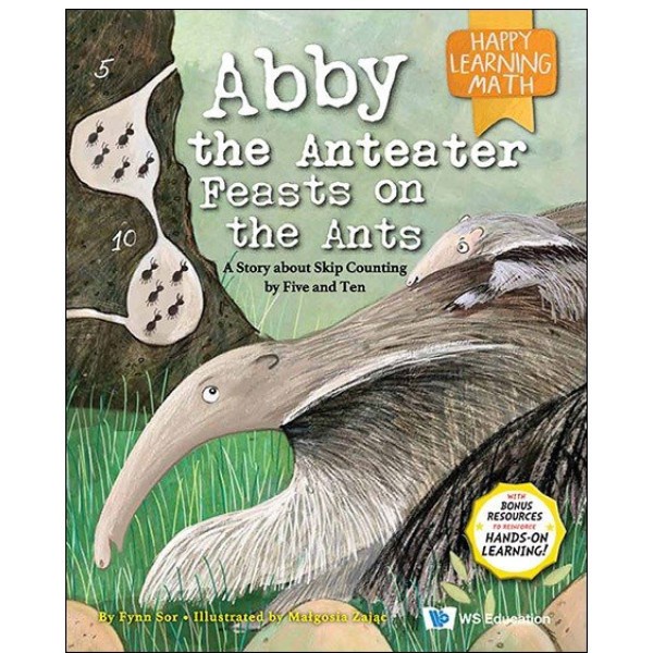Buku Cerita Matematika Abby the Anteater Feasts on the Ants