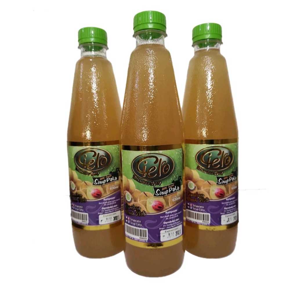 

Cielo Sirup Buah Pala Isi 630 ml Dengan Gula Asli Oleh Oleh Kota Bogor (Packing DUS)