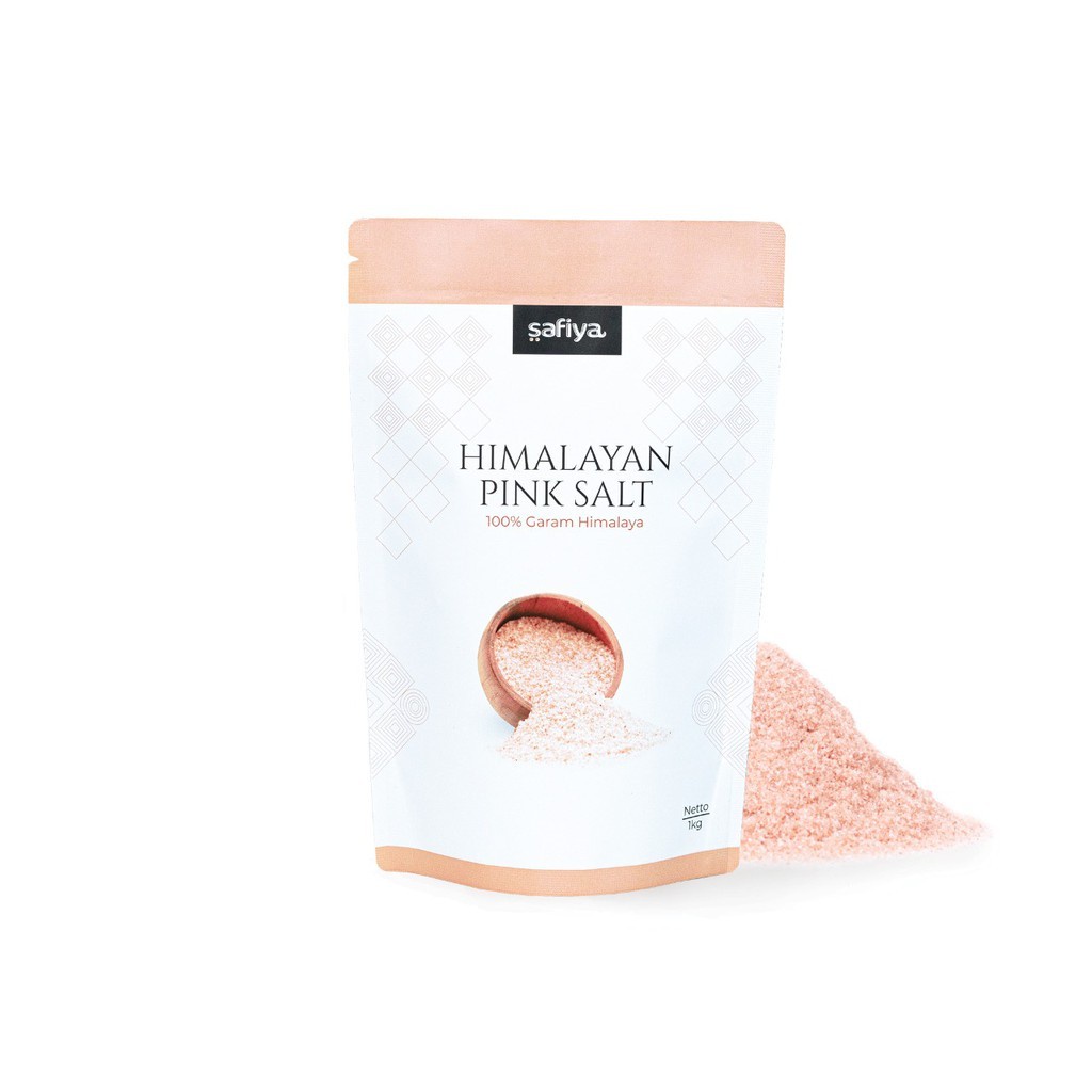 

Garam Himalaya 1 Kg Himalaya Pink Salt Asli Original Premium