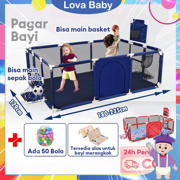 PROMO [ Shipping Discount ] Baby Playpens/Playpen Bayi/Playpen Pagar Bayi/Pagar/Playpen Bayi/Pagar