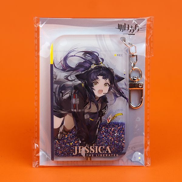 Arknights x IPSTAR Cafe Jessica The Liberated Echoes Through Time Series Character Quicksand Keychai