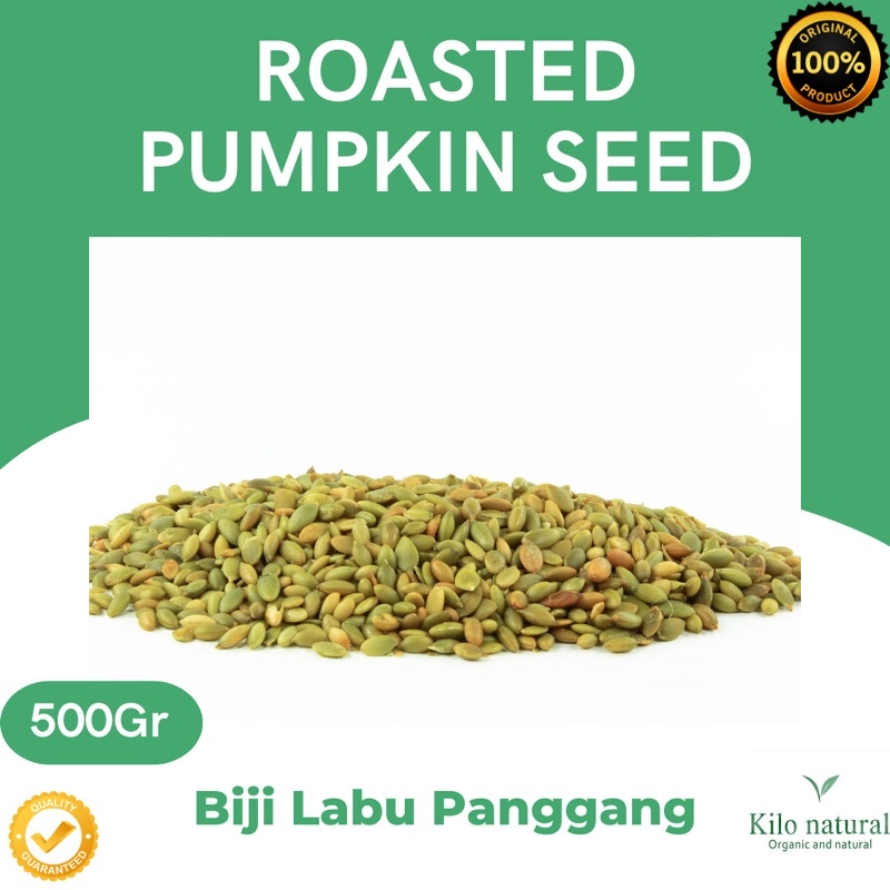

Roasted Pumpkin Seed 500gr / Biji Labu Panggang 500gr