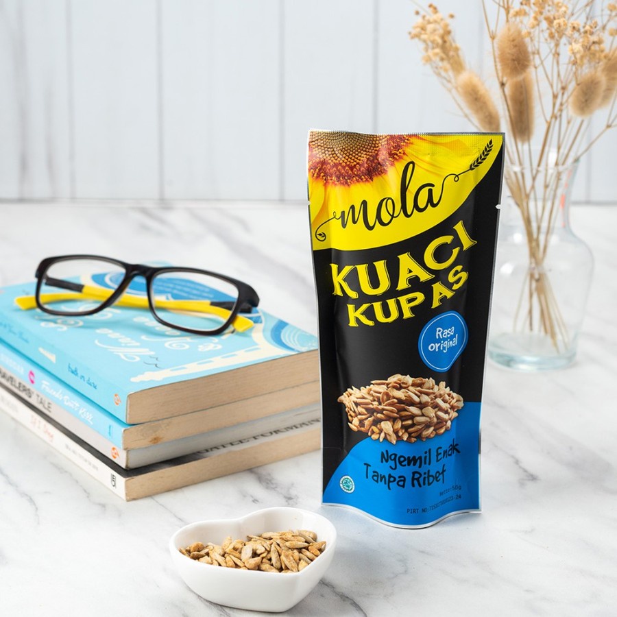 

Paket Mola Kuaci Kupas Panggang / Kuaci Biji Bunga Matahari