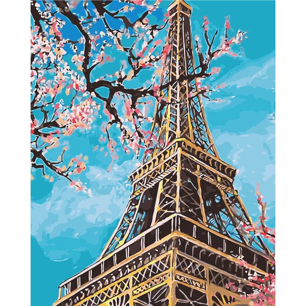 

(Diycnv-03) Lukisan Diy Dengan Frame Sudah Dipasang Ukuran Besar Dan Kecil / Diy Canvas Painting 1