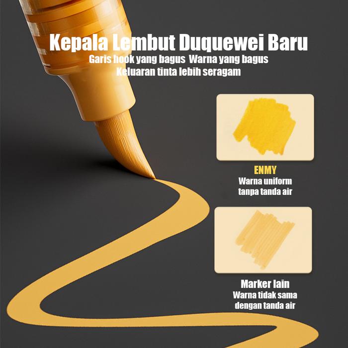 

Akrilik Pen Langsung Cairan Kotak Hitam Kecil Lukisan Mahasiswa Dedicated Waterproof Stackable Warna