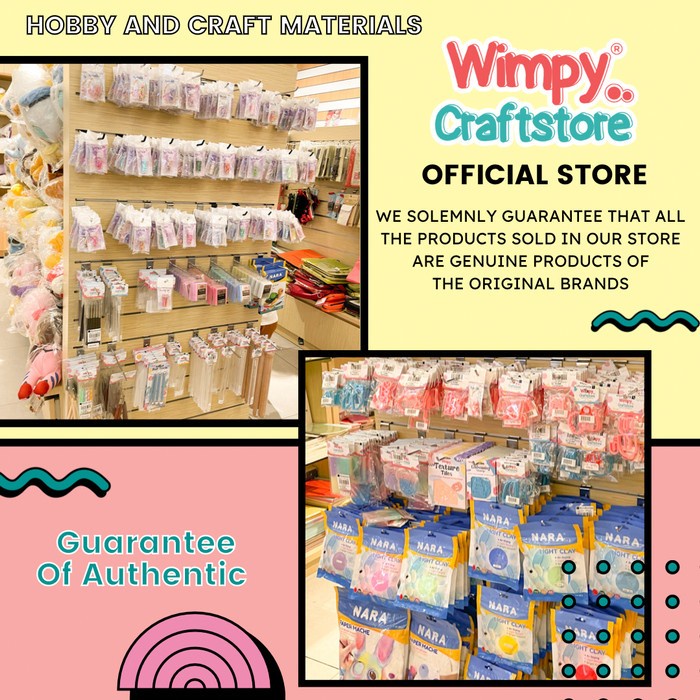 

Wimpy Ice Cream Clay Kit Paket Art Set Box Kerajinan Tangan Craft Kit Good Quality