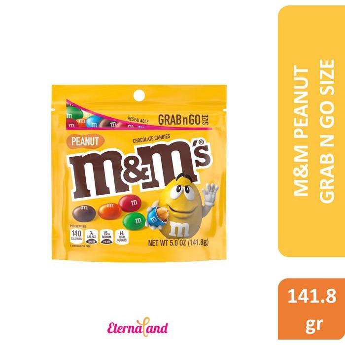 

SALE !!! M&M CHOCOLATE CANDIES GRAB N GO SIZE - COKELAT IMPOR USA READYY