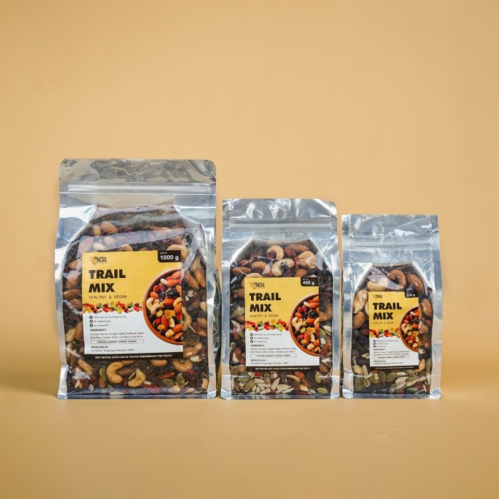 

SALE !!! TRAIL MIX 8 VARIAN ROASTED NUTS & DRIED FRUITS PREMIUM NUTTYNUTS - CAMPURAN KACANG PANGGANG