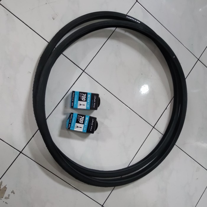 2 Set 700 X 23C Ban Luar Dalam Swallow Deli Sepeda Fixi 23 Fixie C700 #Gratisongkir
