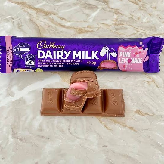

SALE !!! CADBURY DAIRY MILK PINK LEMONADE READYY