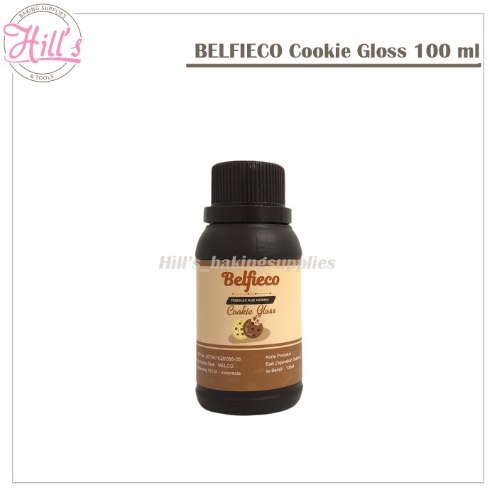 

Ready" Belfieco Cookie Gloss 100 Gr / Toffieco Pengoles Pengkilap Nastar Kue