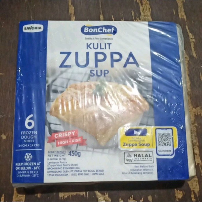 

Ready" Kulit Zuppa Sup / Puff Pastry Bonchef