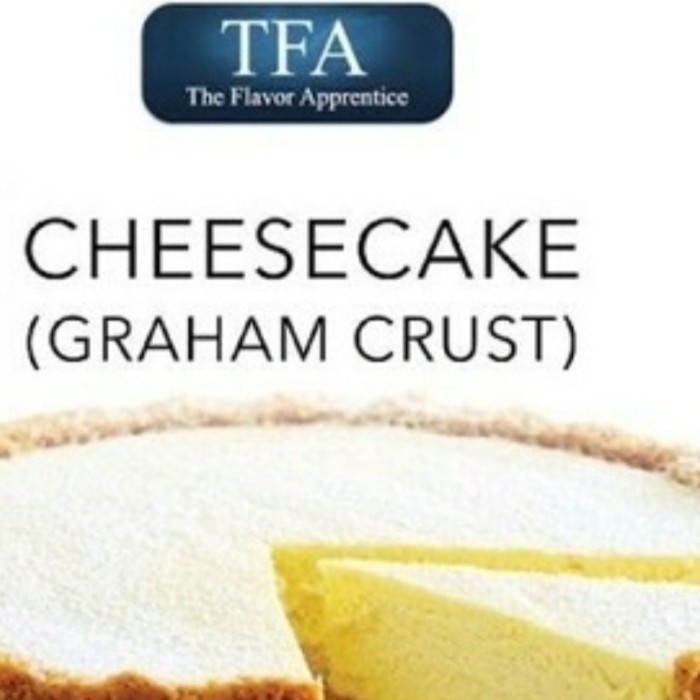

Ready" Tfa Cheesecake Graham Crust Essence Flavours