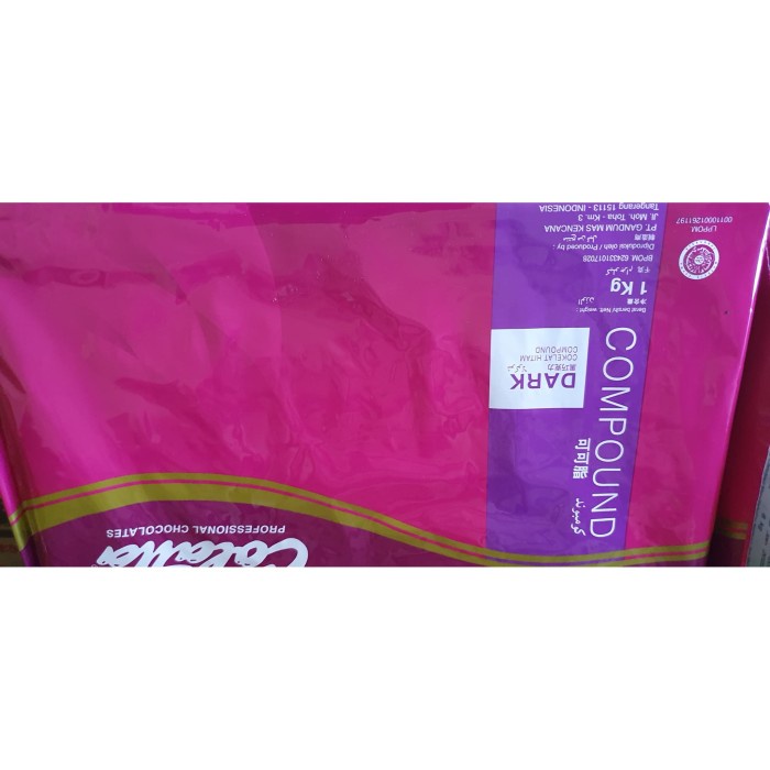 

Ready" Colatta Dark Compound 1 Kg Coklat Hitam Compound Chocolate Collata