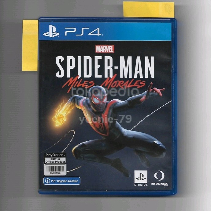 Kaset PS BD game playstation PS4 second - Spiderman Miles Morales