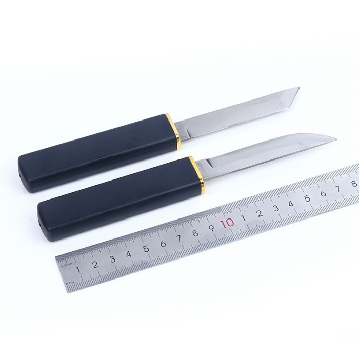 Coba Pisau Katana 2In1 Pisau Dapur Koki Pisau Katana 2 In 1 Pisau Double Qlh4