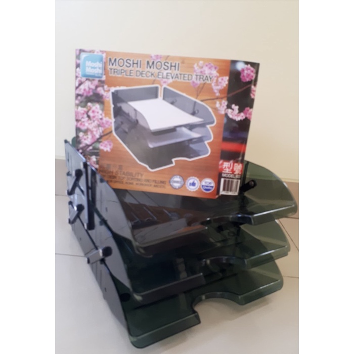 

BARANG TERLARIS Letter Tray / Bak Surat 3 Susun