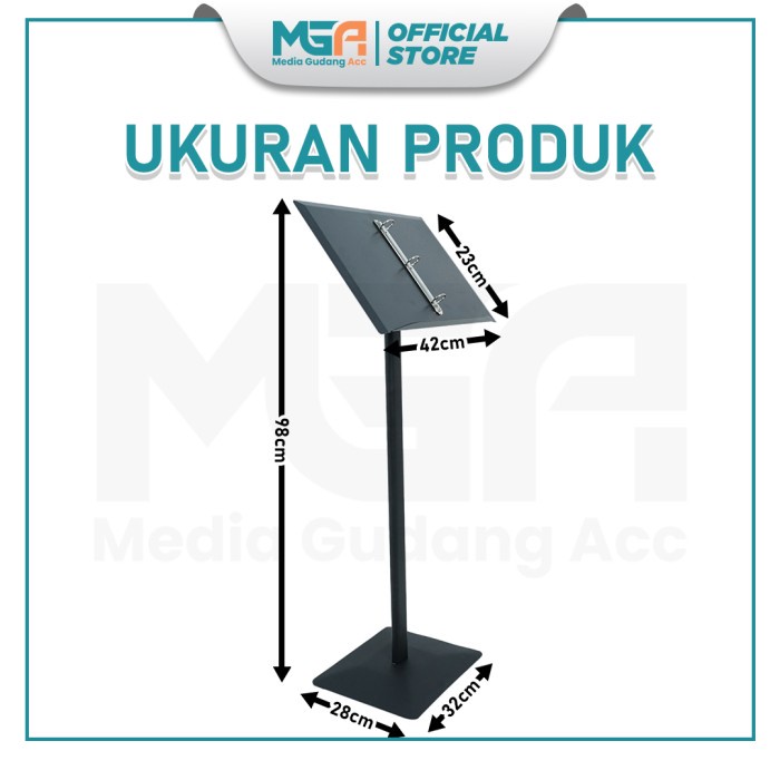 

BARANG TERLARIS STANDING MENU FRAME A3 / STAND MENU BUKU RESTO / RAK BUKU MENU / TEMPAT BUKU MENU
