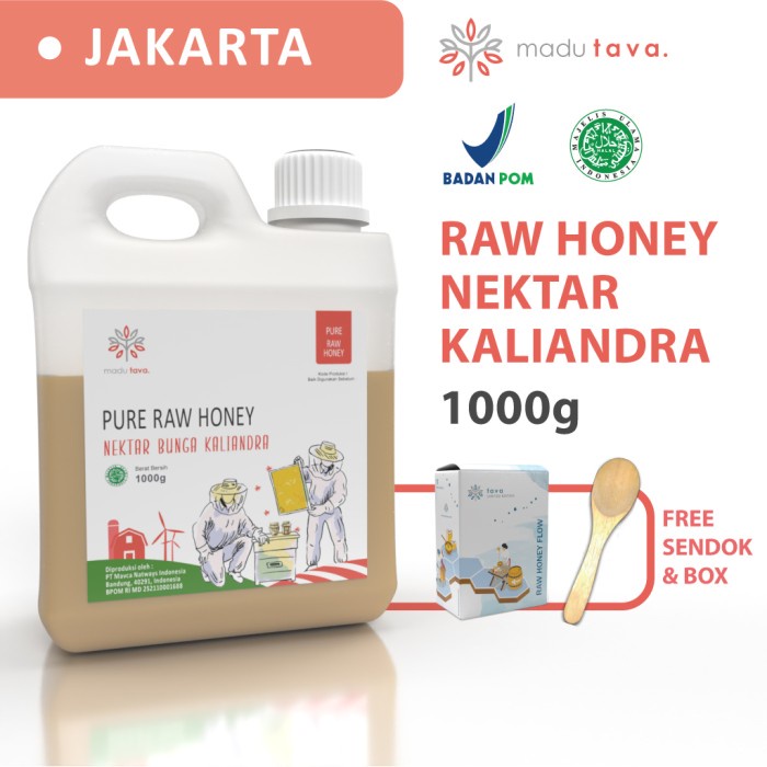 

BARANG TERLARIS Madu Murni Asli Tava Nektar Kaliandra 1kg 100% Pure Raw Honey Alami