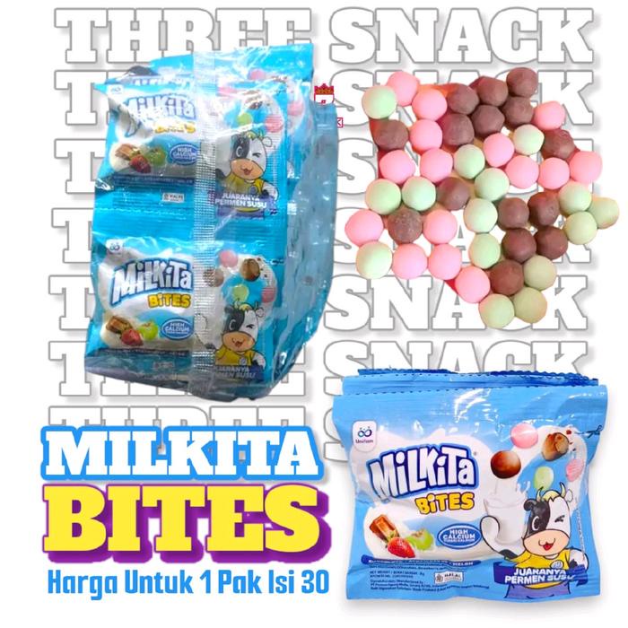 

Permen Milkita Bites 1 Pak Isi 30 Pcs Candy