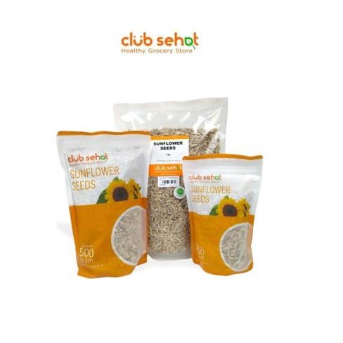 

SALE !!! CLUB SEHAT ROASTED SUNFLOWER SEED 1KG PANGGANG READYY