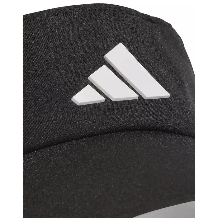 New Adidas Aeroready Visor 3-Stripes Logo Black Hitam Topi Original