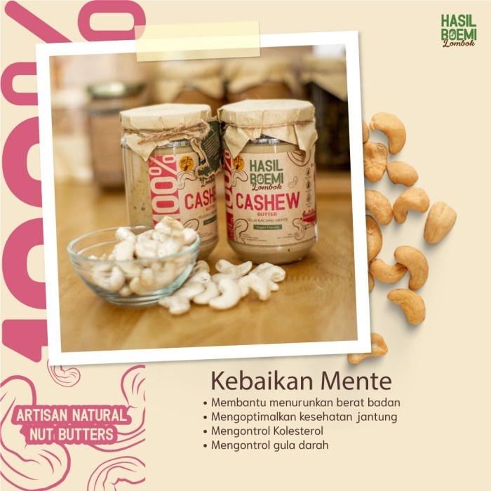 

Barang Terlaris Paket Mandalika - Almond Butter (Selai Almond), Cashew Butter (Selai Mente), Dark