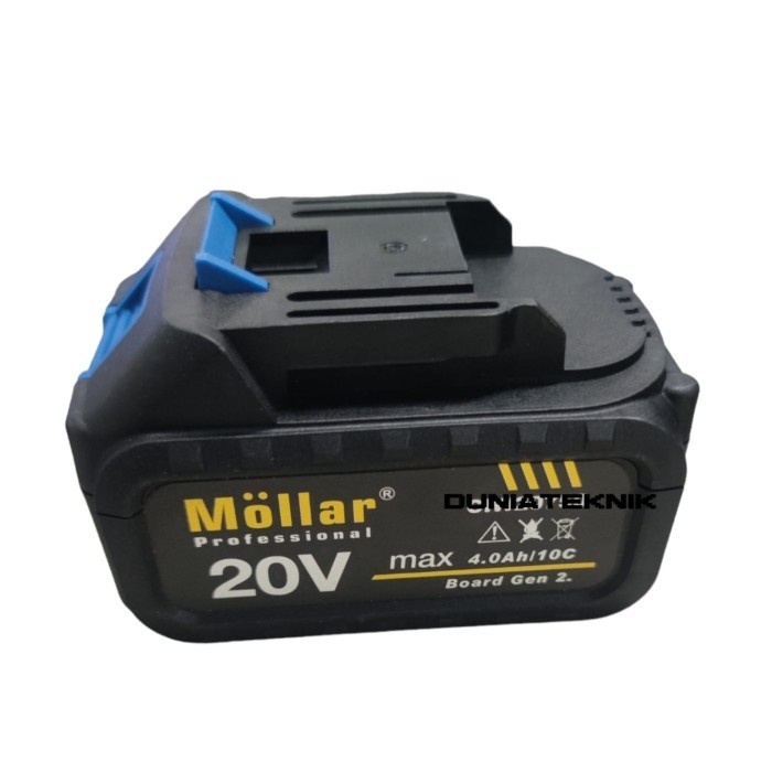 Set Box Baterai + Charger Mollar CIW20500