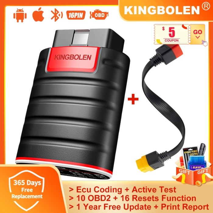 Kingbolen Ediag Hot Version Full System Diagnostic Tool OBD2 Scanner