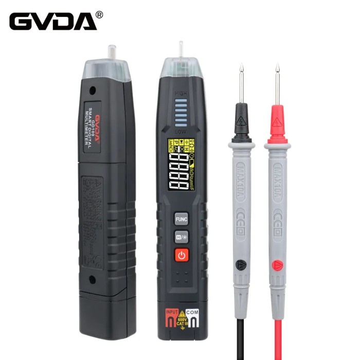 GVDA Smart Pen Type Multimeter Digital Multi-meter True RMS Auto