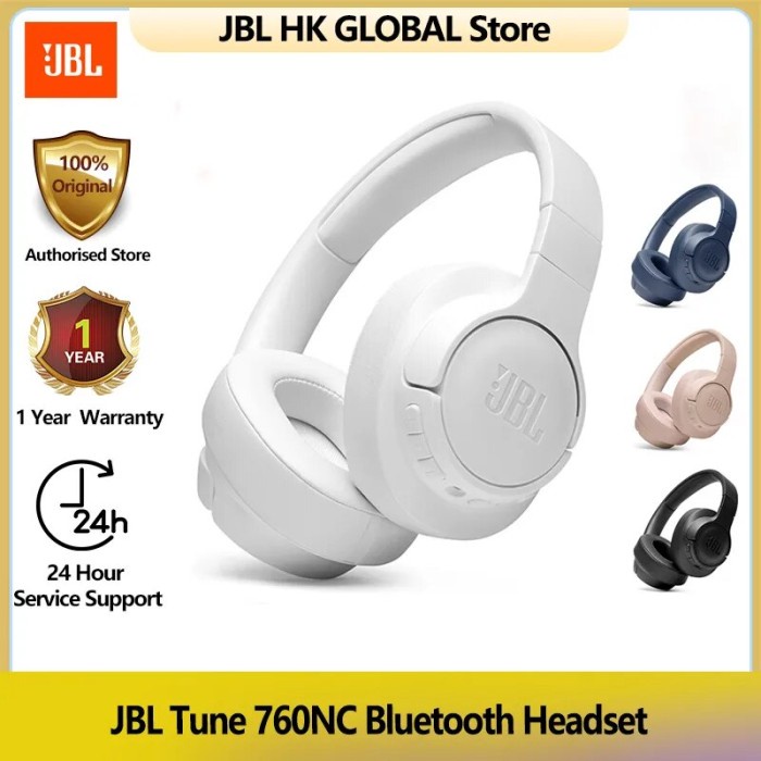 100%Original JBL TUNE 760NC/770NC Bluetooth Wireless Headset Noise