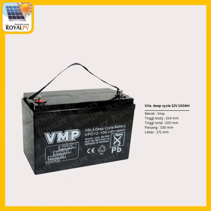 Baterai vrla 100ah 12v, aki vrla 100ah 12v