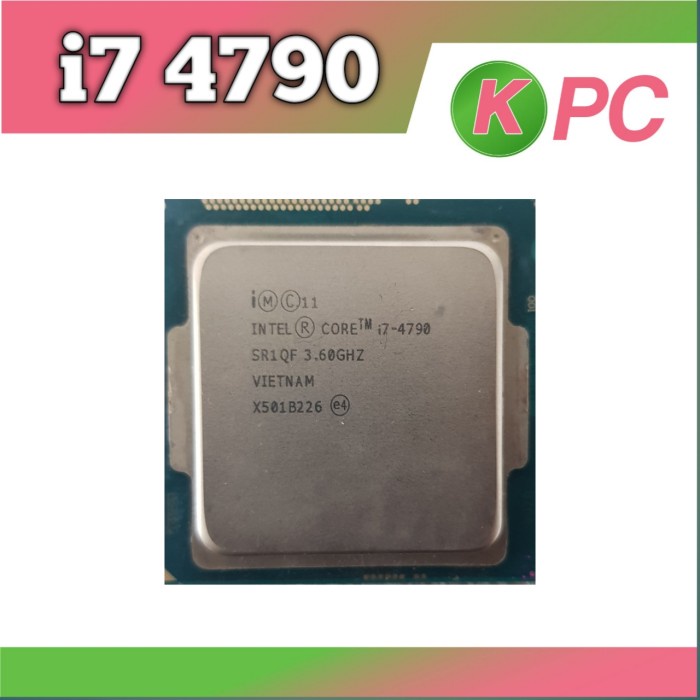 processor intel core i7 4790 tray 1150