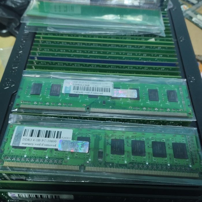 Ram V-Gen DDR3 4Gb Pc10600 1333Mhz