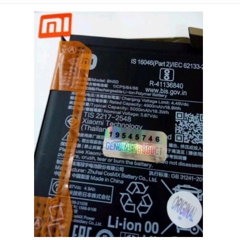 Terlaris Bm53 Bm-53 Genuine Battery Batre Baterai Mi10T Mi 10T Mi10T Pro Mi 10T Pro