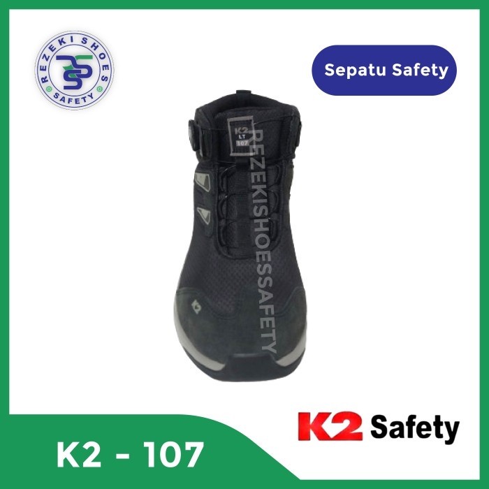 Sepatu Safety K2 107 BOA Navy - Sepatu Sport Safety K2-LT 107 BOA Navy