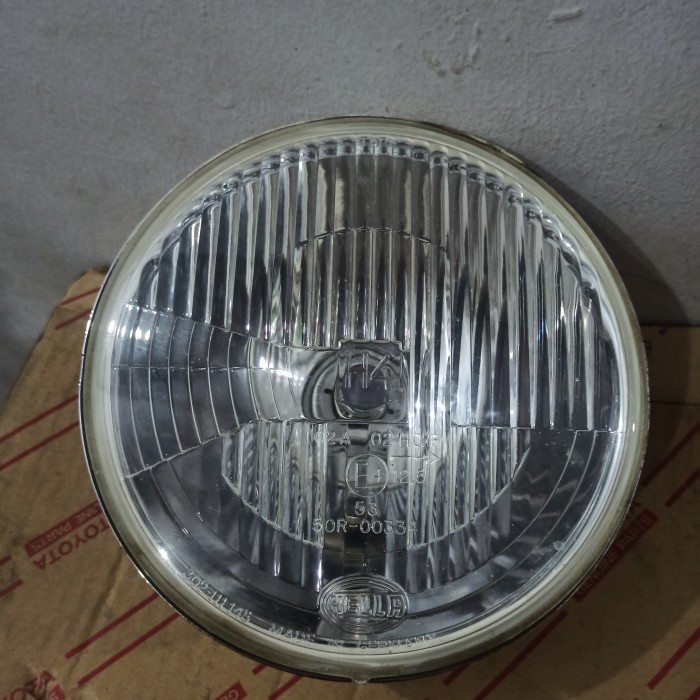 headlamp lampu bulat jeep rubicon original