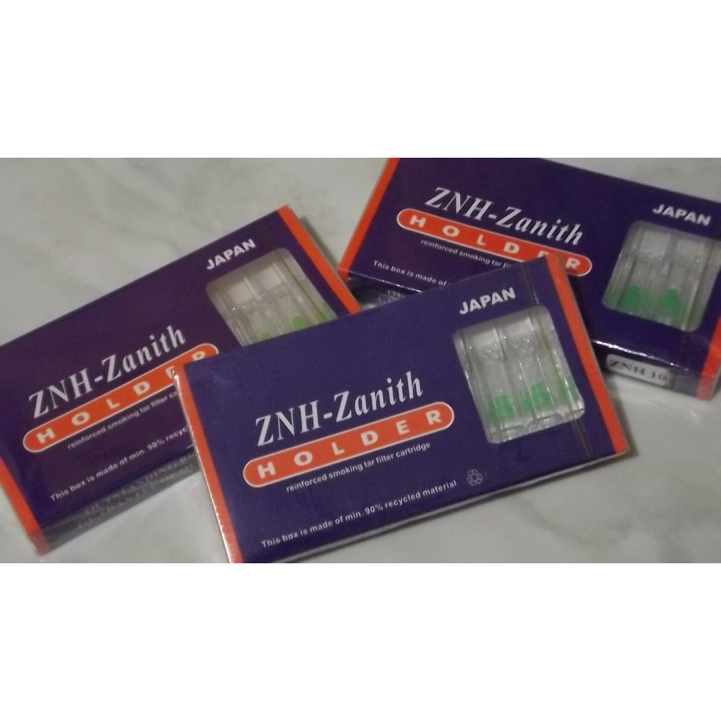 HJK Filter Pipa ZNH - ZANITH HOLDER Isi 10 Super Cig4arette Holder
