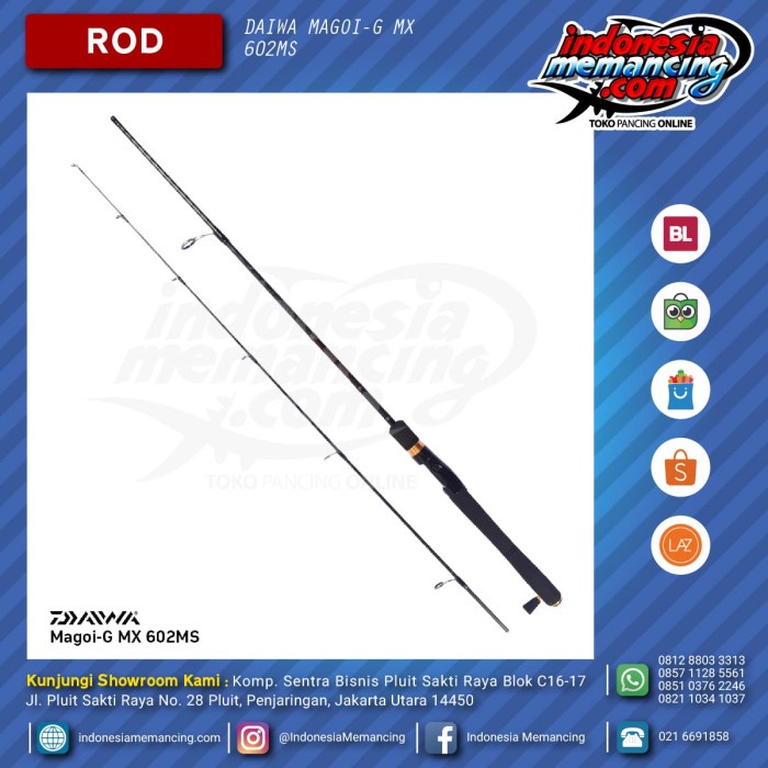 JORAN SPINNING DAIWA MAGOI G MX 602 MS