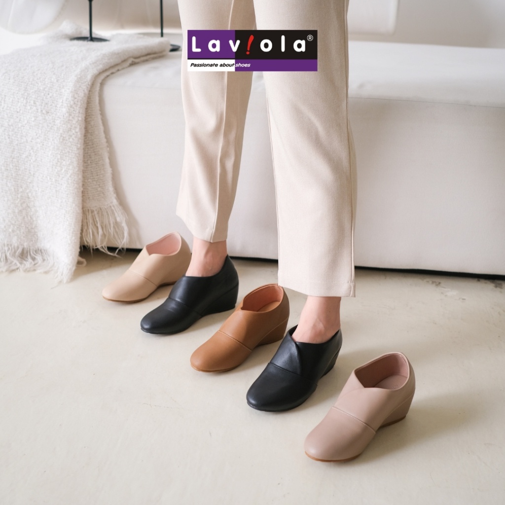 Terbaru Laviola 2481 Llk - Sepatu Boots Casual Wanita
