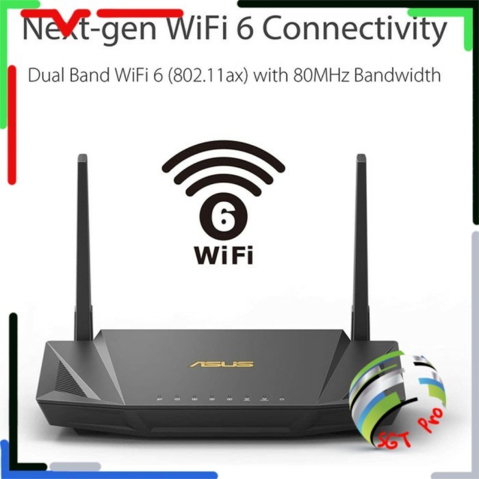 Asus RT-AX56U WiFi 6 Dual-Band Router AX1800 With AiMesh RTAX56U