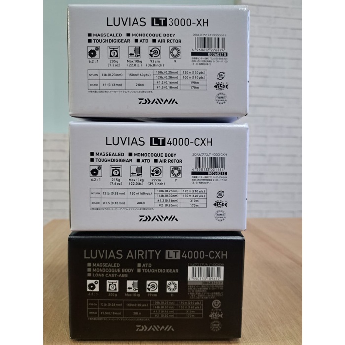 REEL DAIWA LUVIAS LT