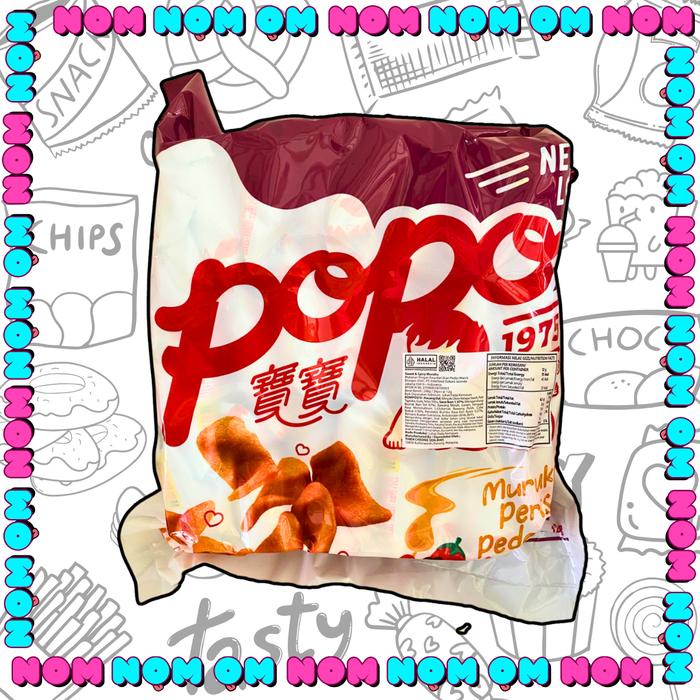 

POPO Muruku [12g*24pcs] Snack Ikan Rasa Seaweed, Spicy Chicken & Sweet Spicy