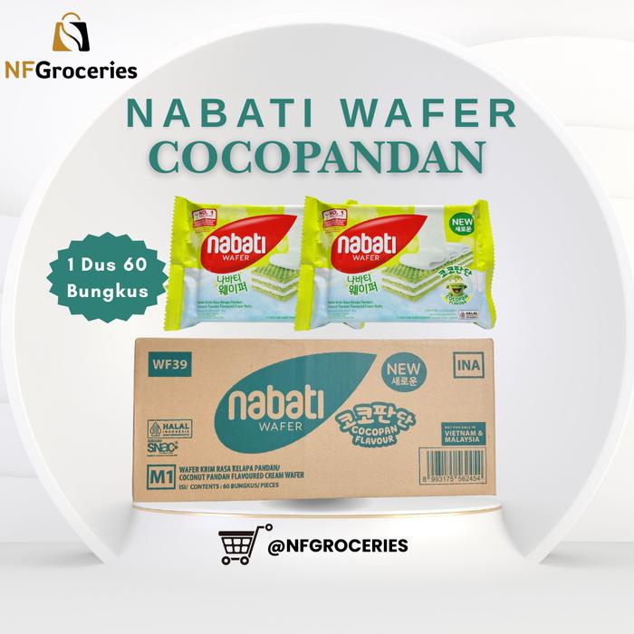 

[NFG - JAN01] NABATI WAFER 1 DUS ISI 60 BUNGKUS