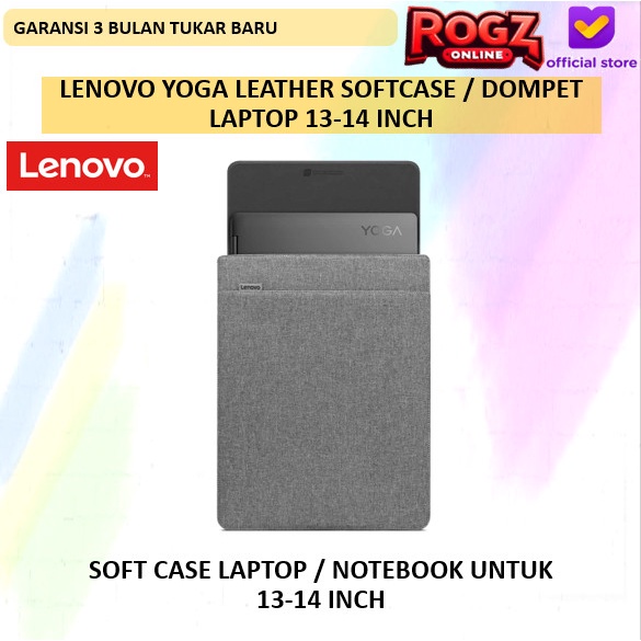 Soft Case Lenovo Sleevecase Lenovo 10 - 11 inch , Lenovo Urban Softcase 13 - 14 inch , Lenovo Yoga