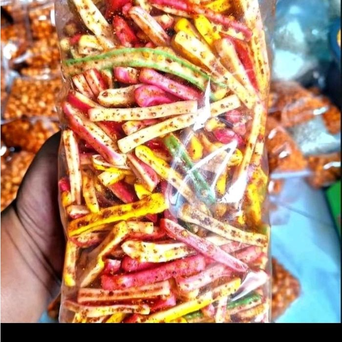 

SEBLAK KERUPUK BETON 1KG SEBLAK KERUPUK BETON/JAAT PEDAS DAUN JERUK Food